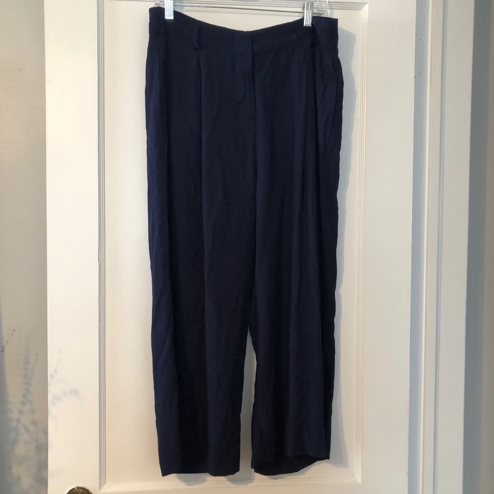 Navy Joules Wide Legged Pants